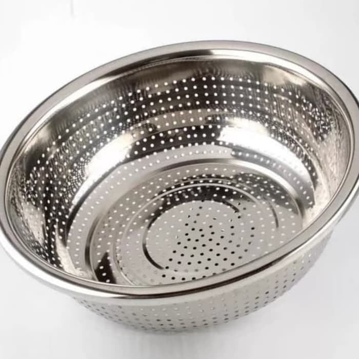 Saringan Baskom/Baskom Lubang/Tirisan Serbaguna Stainless