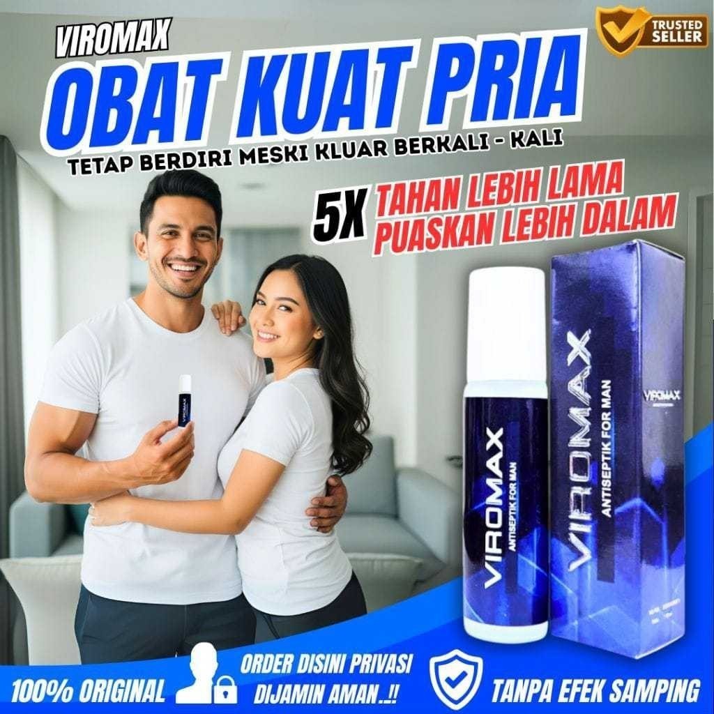 Ptomo hari ini ditoko kami READY STOKPRODUK ORIGINAL VIROMAX ASLI MINYAK OLES TAHAN LAMA UNTUK PRIA 