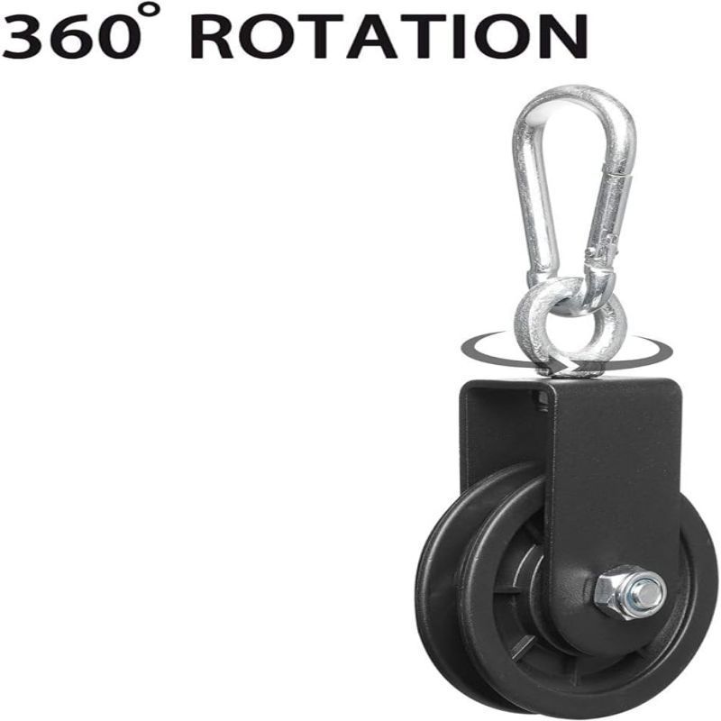 Roda Katrol Gym Rumahan 88mm Katrol Buat Gym Roda Kabel Peralatan Gym Katrol Fitness Roda Pulley