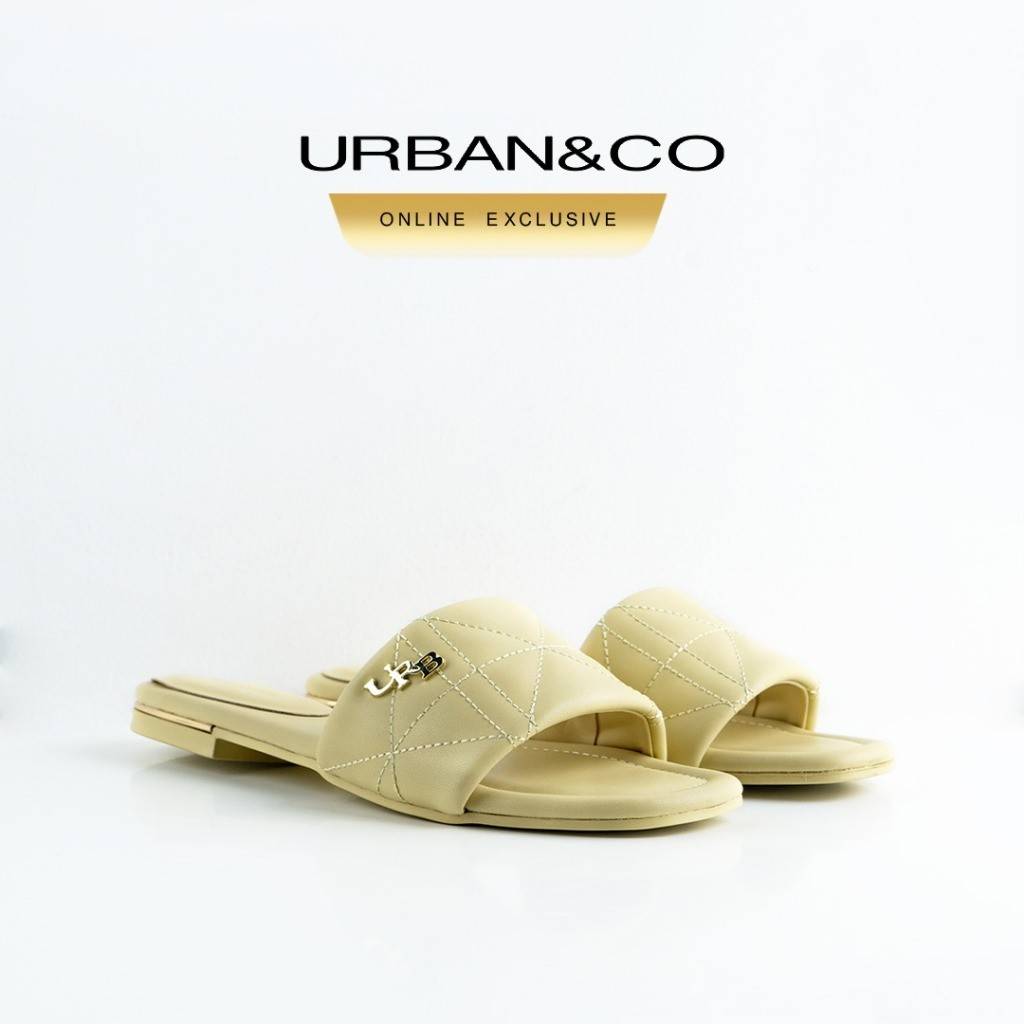 URBAN&CO BASIC Sandal Wanita Sendal Teplek Casual - Tamera