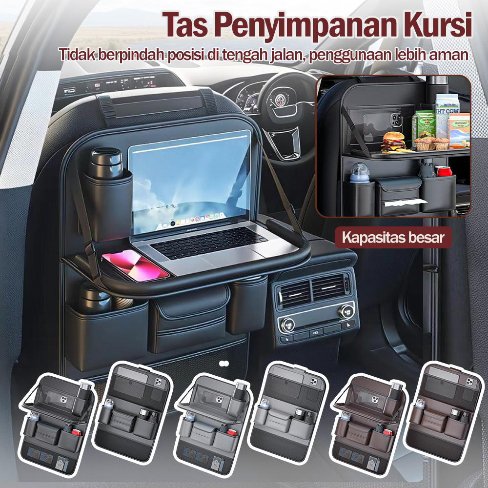 HCS - [READY] TAS KURSI MOBIL BELAKANG PREMIUM ORGANIZER TAS PENYIMPANAN MOBIL MULTIFUNGSI JOK MOBIL