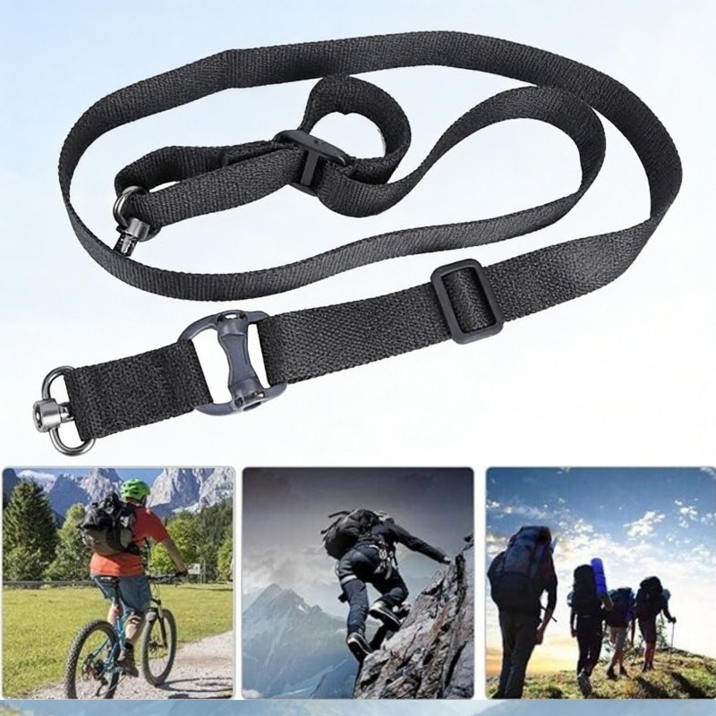 MS4 Adjustable Tactical Quick Deta Nylon Gun Strap Metal Safety Rifle Slings For HK416 Airsoft AR10 