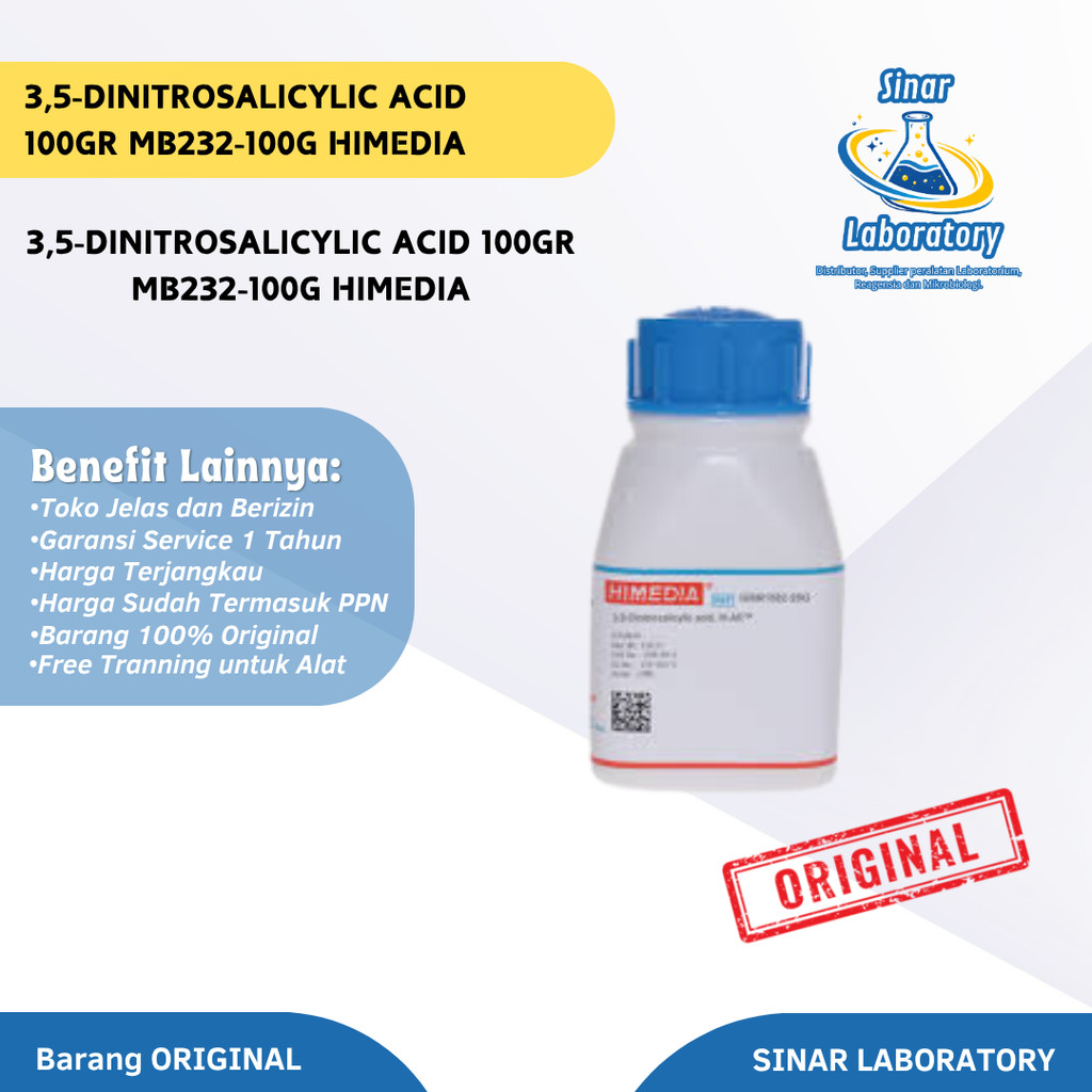 3,5-Dinitrosalicylic acid 100gr MB232-100G Himedia