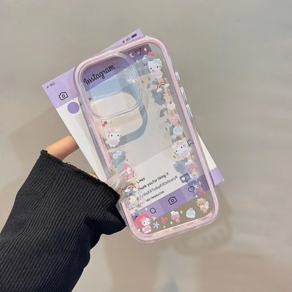 case iPhone Kompatibel Untuk iPhone17PROMAX 17AIR 16PRO 15PRO 15PLUS 15 14PROMAX 14PRO 14PLUS 14 13P