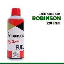 Isi Ulang Minyak Korek Api Gas ROBINSON 220 Gram Isi Korek Gas Isiulang Korek Api Gas Isi Ulang Kore