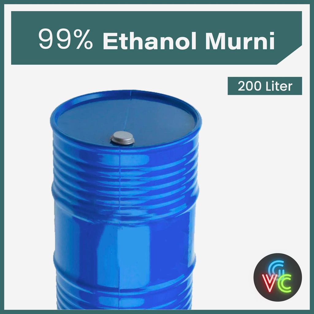 Ethanol Murni 99.8% 200 Liter - GVCSupply - Alkohol Ethanol Murni