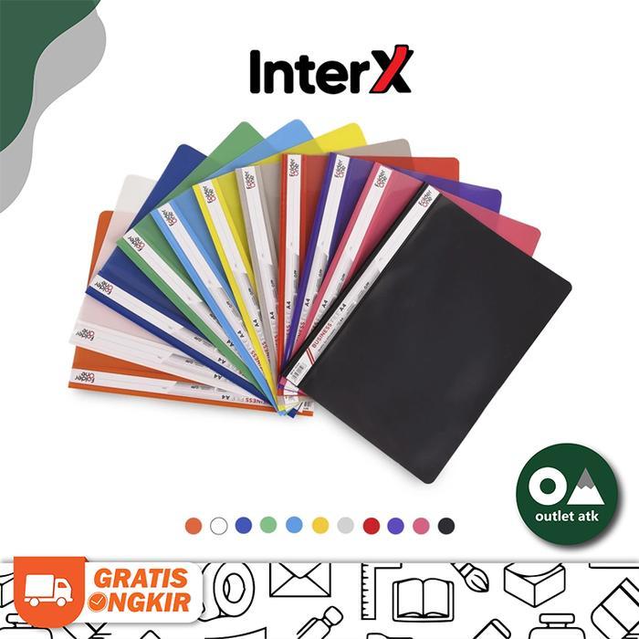 Business / Bisnis File A4 Folder One Stopmap Plastik per pack isi 12
