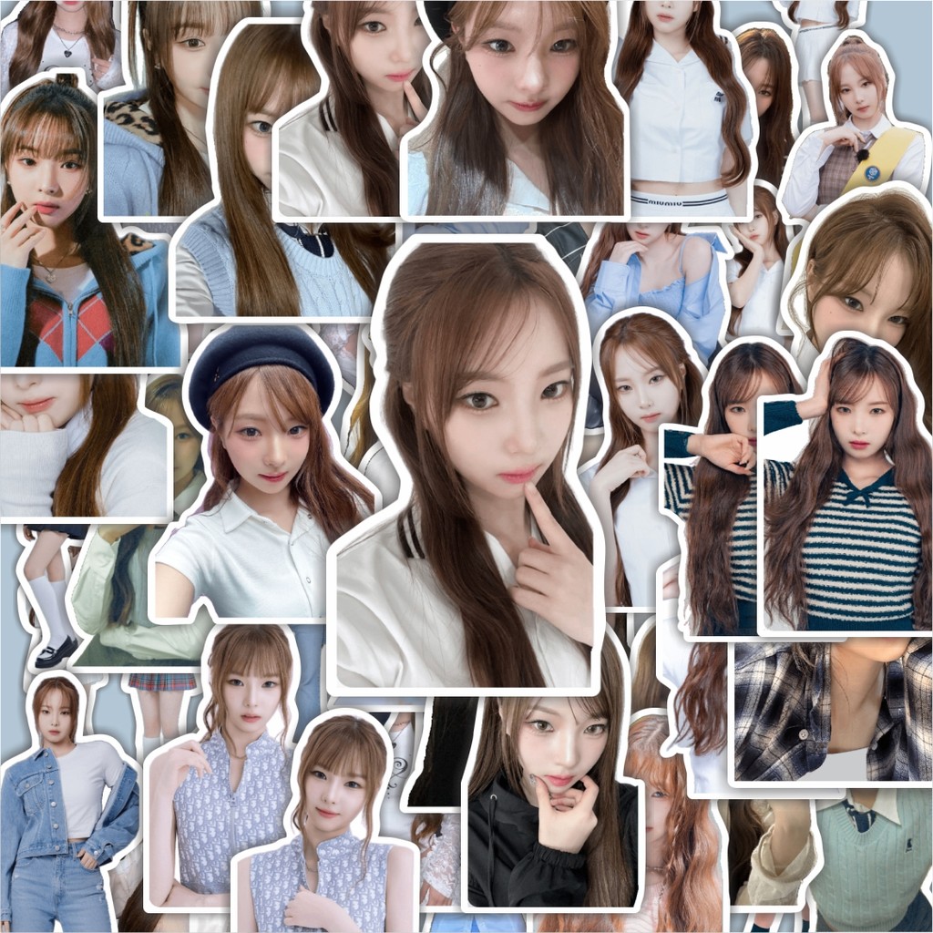 100PCS Lucu Stiker JEONG HAYEON (tripleS) Stiker Aesthetic Stiker Anti Air Stikers Berperekat Waterp