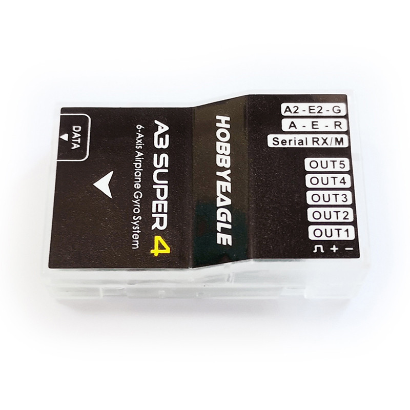 A3 Super 4 A3S4 Super4 Flight Controller 6axis Airplane Gyro&Stabilizer System Standard RC Airplane 