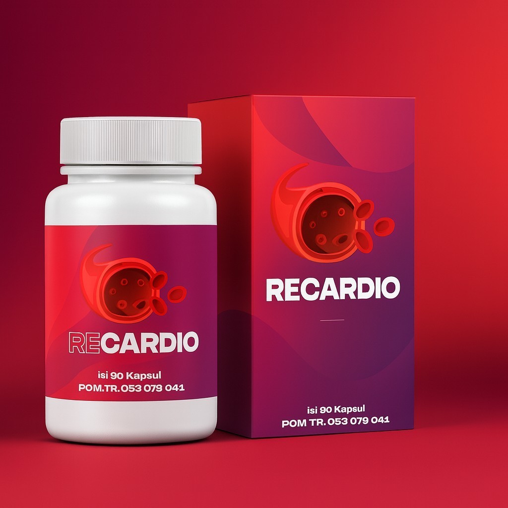 RECARDIO HERBAL ORIGINAL ATASI HIPERTENSI STROKE JANTUNG DAN ASAM URAT OBAT HERBAL ASLI RECARDIO