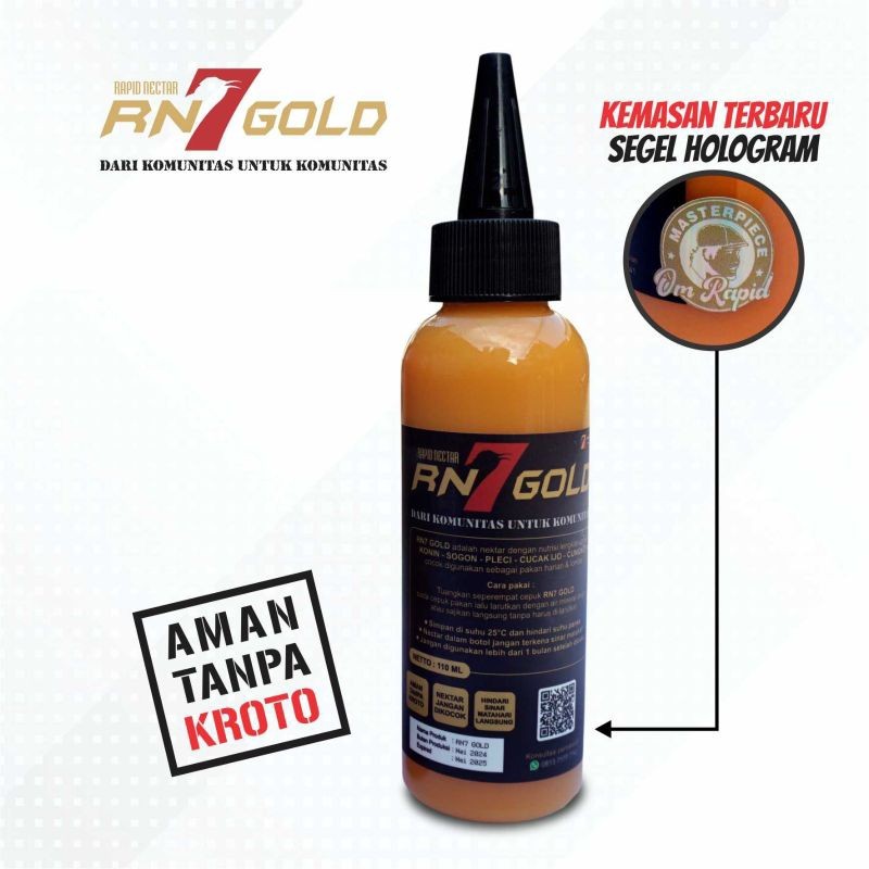 Pakan Harian Konin Rapid Nektar RN7 Gold Kolibri Ninja