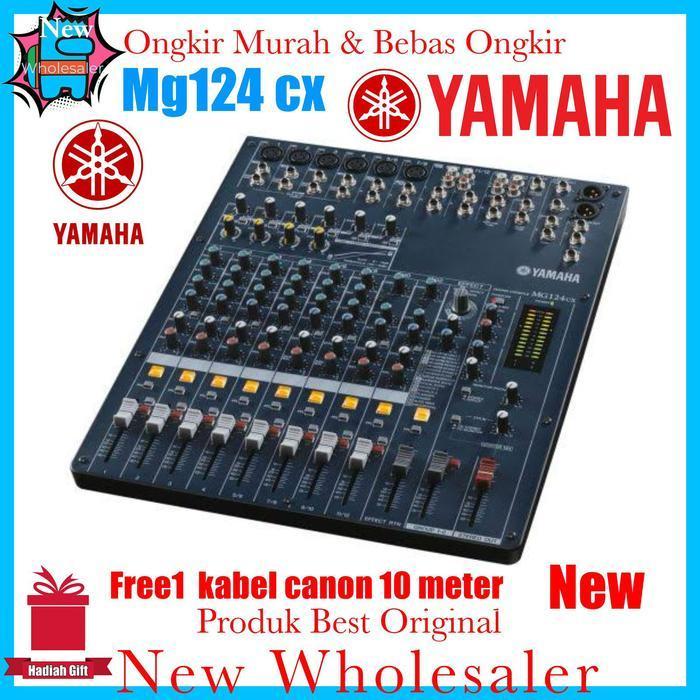 Mixer Audio mixing Yamaha Mg124Cx New Original import luar garansi 1th