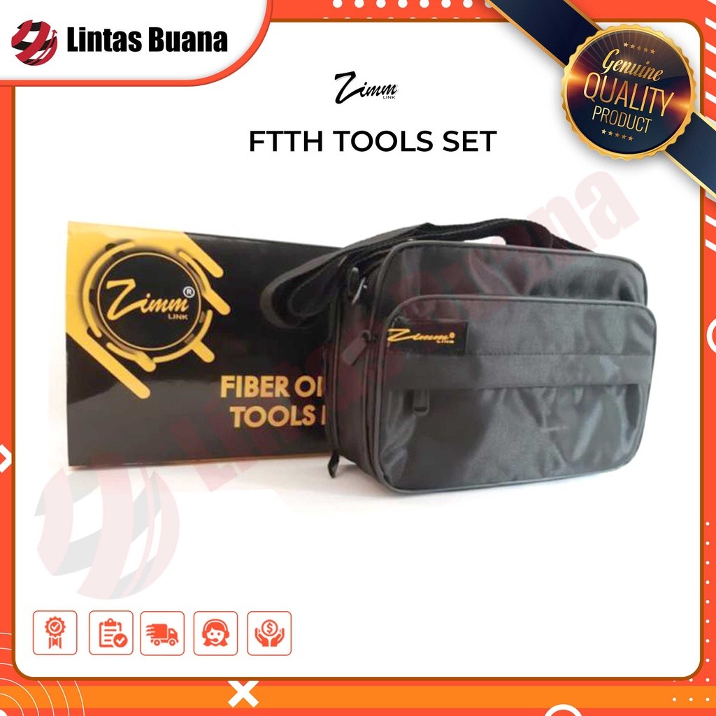 FTTH Toolkit Fiber Optik Tool Kit FO OPM 2 in 1 Toolset OPM Lan tester | FTTH Tool Set Lengkap