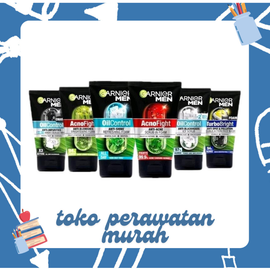 Garnier Men 100 ml Sabun Cuci Muka Cowok Garnier