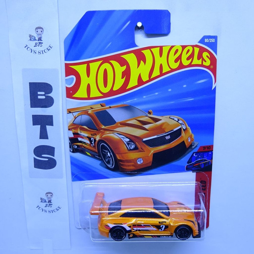 Hot Wheels 16 Cadillac ATS-V R Orange
