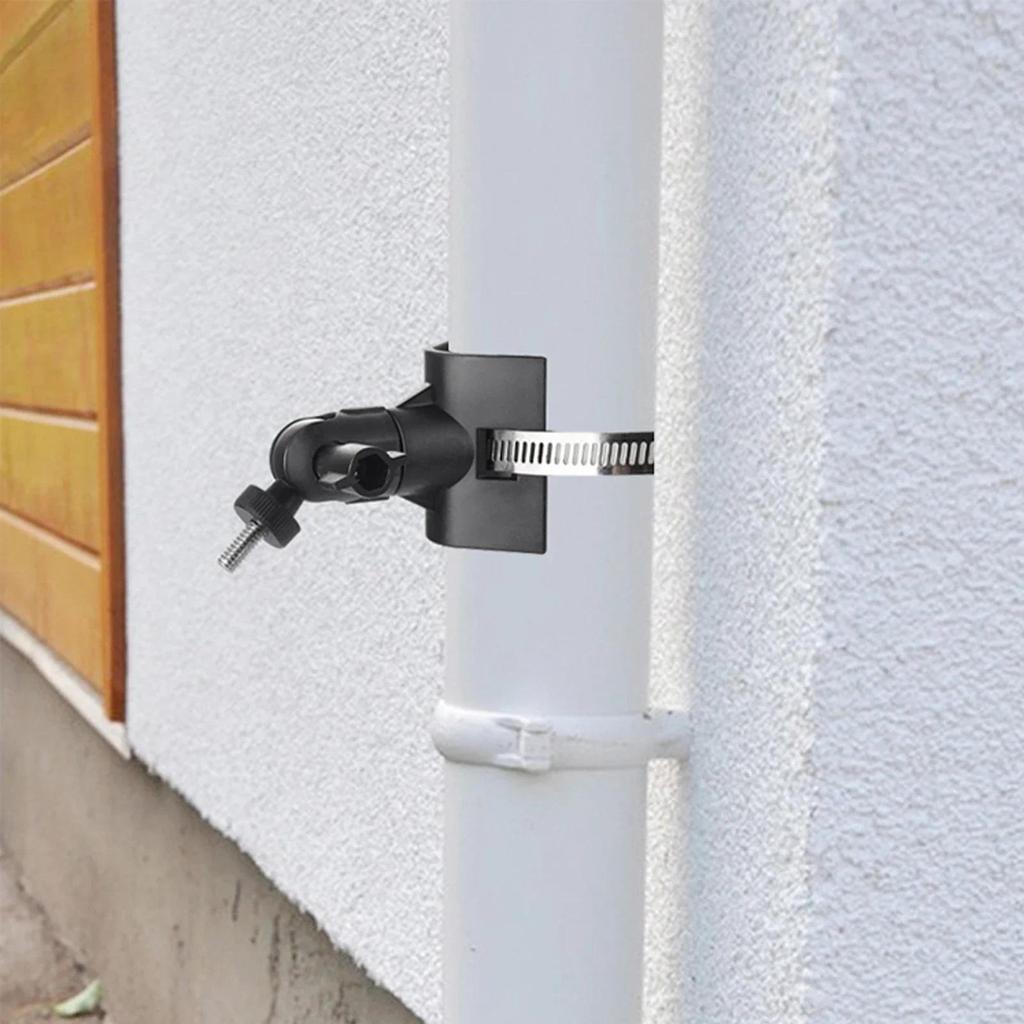 Adjustable Stainless Hose Clamp Hoop Pipe Poles Mount Bracket for Argus 2ProEcoGo PTPTDoorbell 2K108