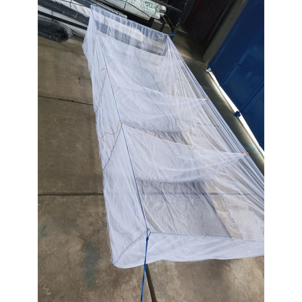 Keramba Ikan Jaring kain Casut Halus 0.6mm-1mm Anti Lecet Penetasan Burayak & Larva / Hapa Sortir Ik