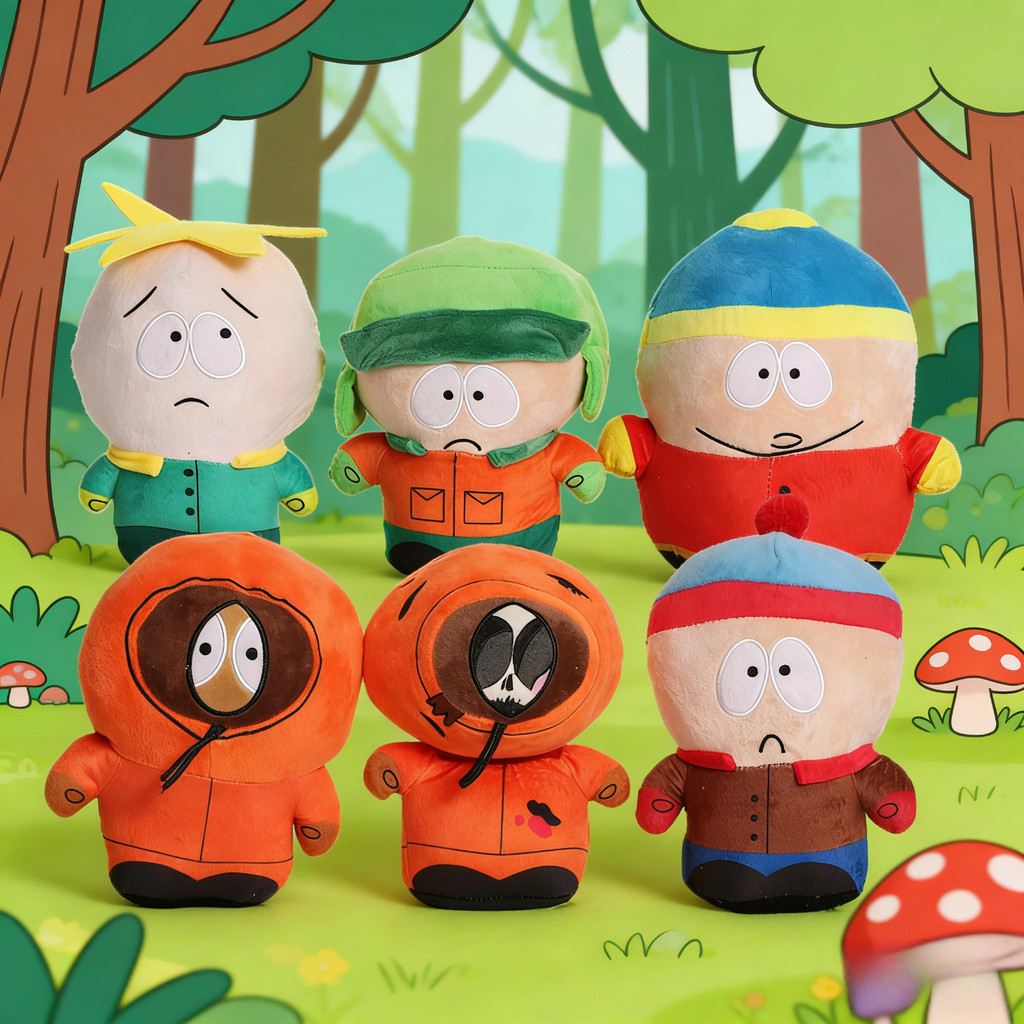 U.U HOT Spot plush toy South Park Band South Park Plush Toy Doll Fang Son Amusement Park Doll