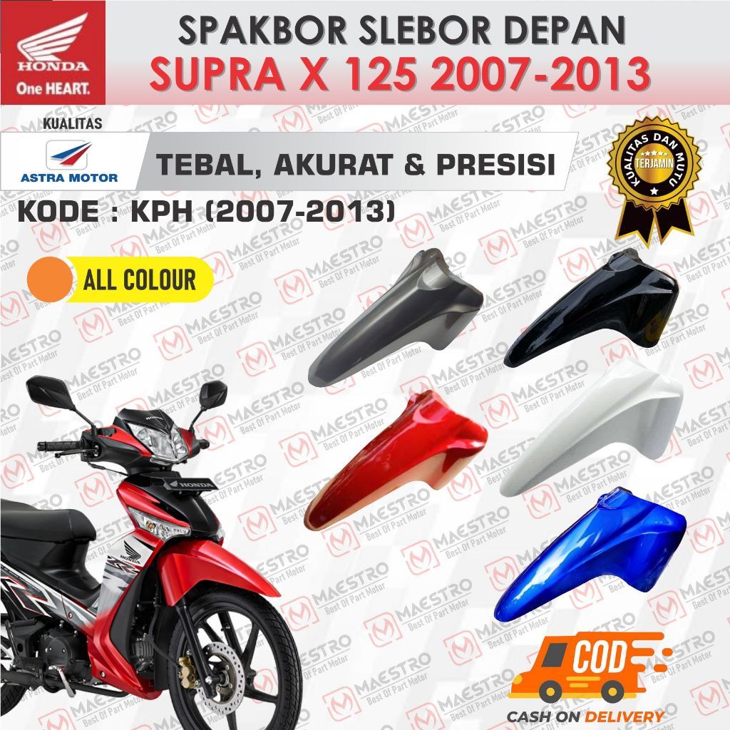 SPAKBOR SUPRA X 125 BATMAN | SPAKBOR SUPRA X 125 KPH | SPAKBOR DEPAN SUPRA X 125  | KUALITAS  ASTRA 