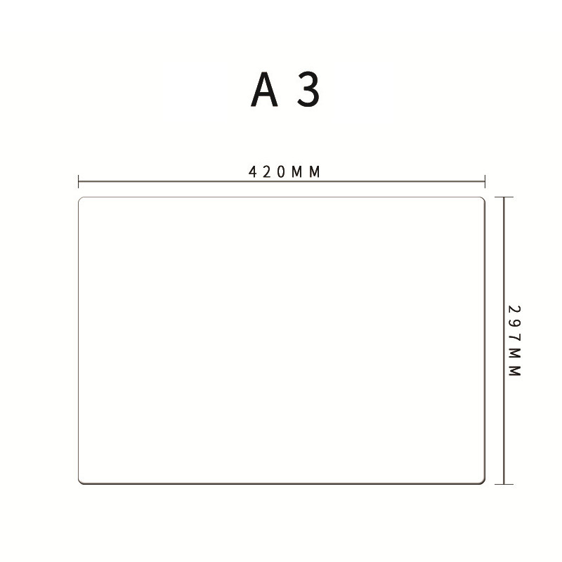 A3 A5 Papan Tulis Magnet / Whiteboard Magnet / Lembaran Magnet Premium Terbaik Berkualitas Awet