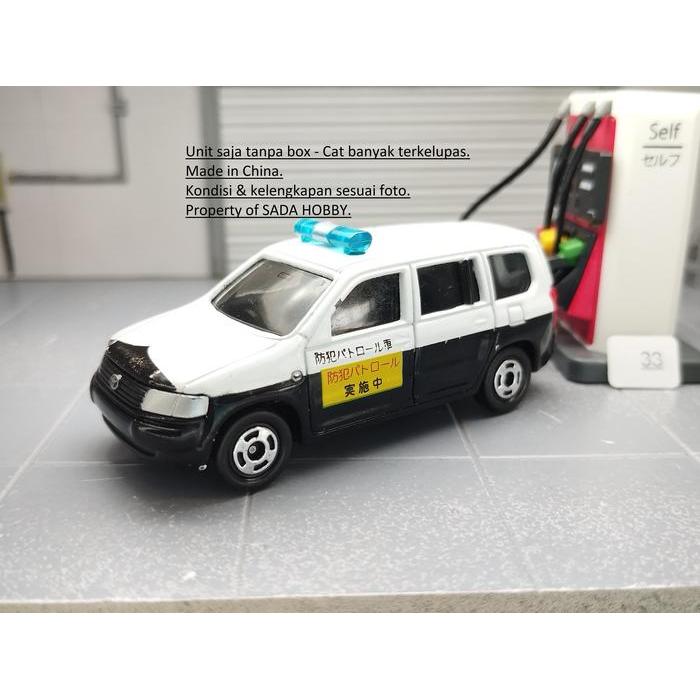 Tomica No 23 Toyota Probox Voluntary Security Police Car Unit Only SBAtoys
