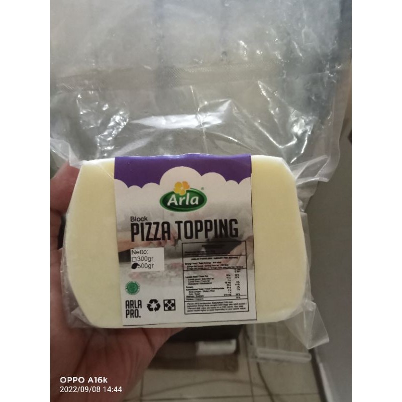 Keju Mozzarella Arla Pizza Topping 500gr