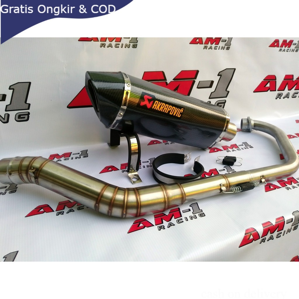 Akrapovic Layang Evo Carbon Gsx R 150 Gsx150 Gsxr 150 Gsx 50r Gsx150r full system