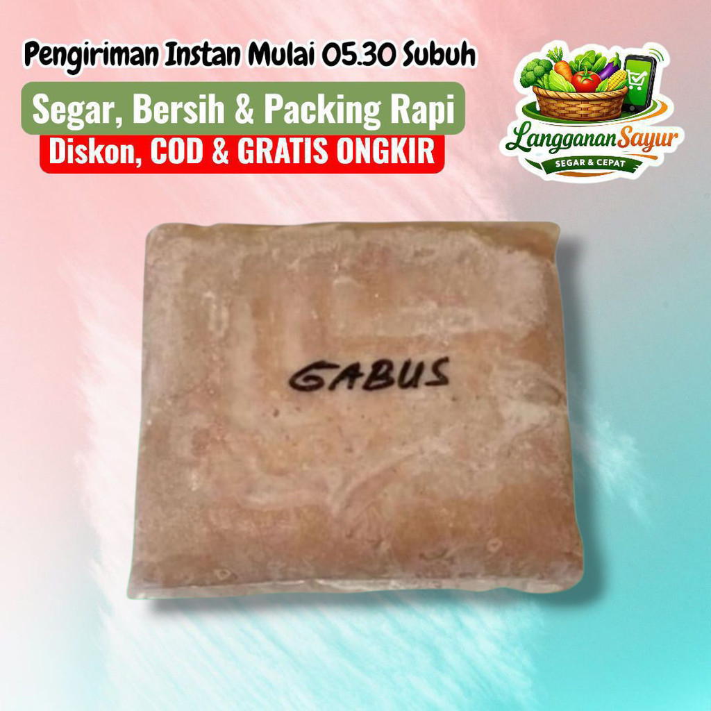 Ikan Giling Gabus Super Fresh - Langganan Sayur Palembang