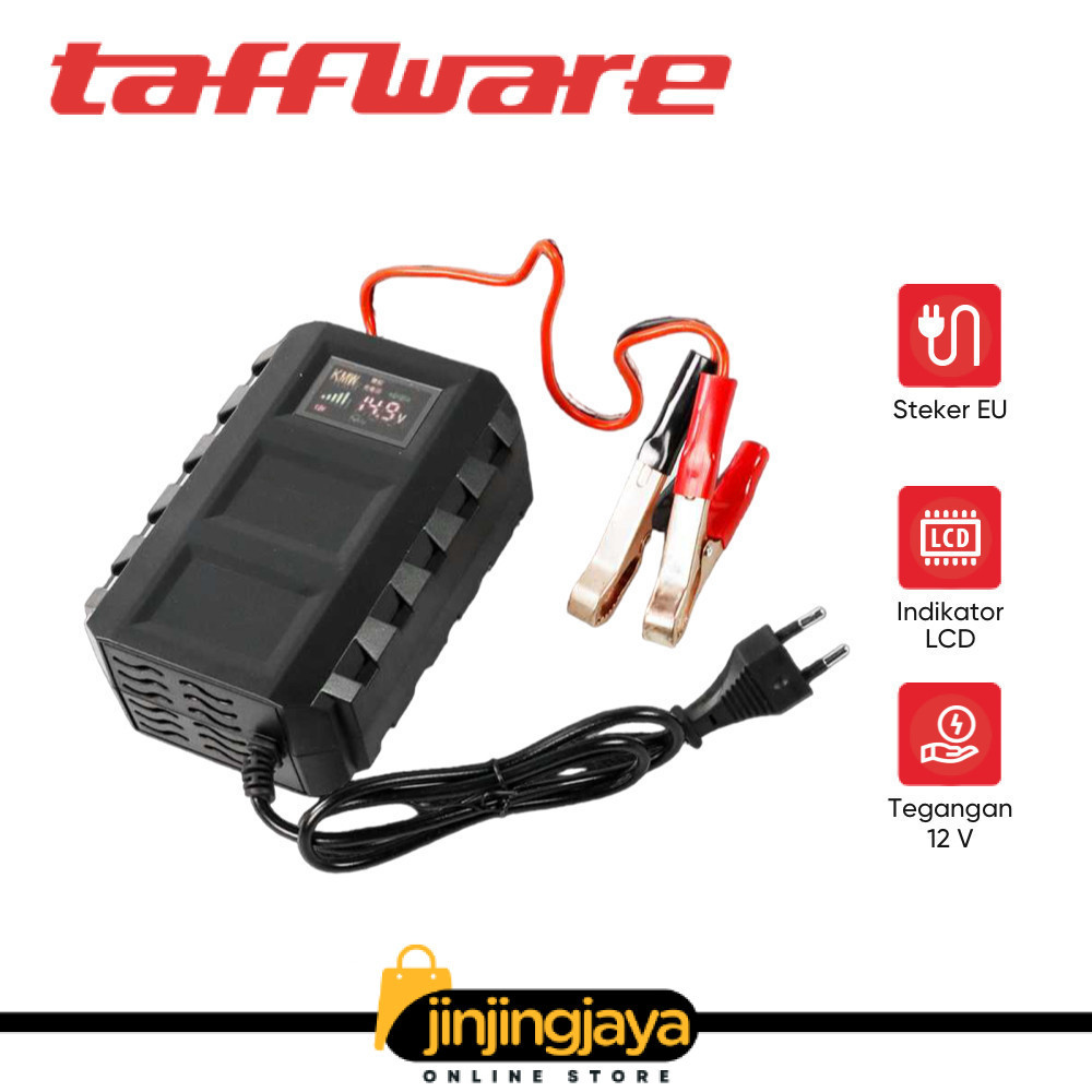 TAFFWARE Charger Aki Mobil Intelligent Battery Charger 12V 20A - KC-20A