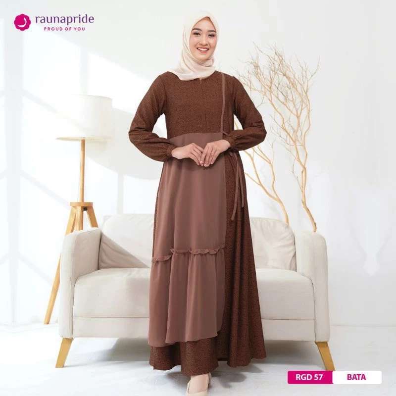 RAUNA GAMIS DEWASA RGD 57 MAROON