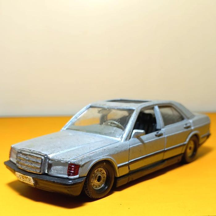 Diecast Corgi Mercedes 190E W201 C Class vintage made in GT Britain