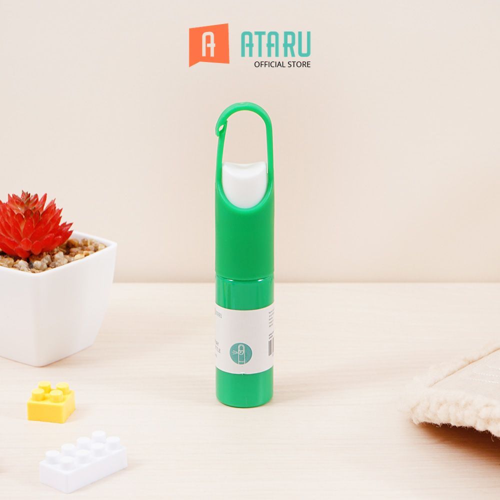 Ataru Botol Spray Gantung 20 ml - Hijau Spray Bottle Travel Refill Container