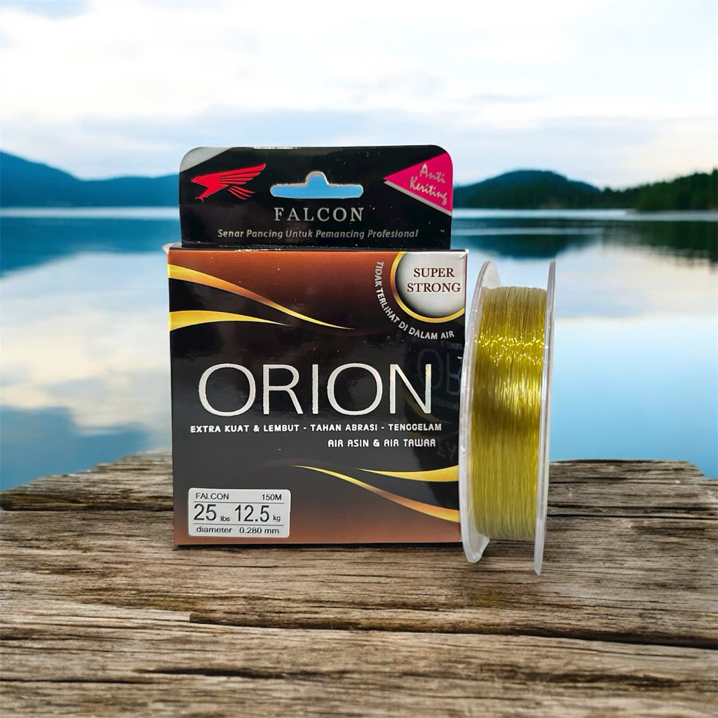 SENAR FALCON ORION 150 METER SENAR PANCING NILON GALATAMA GALAPUNG
