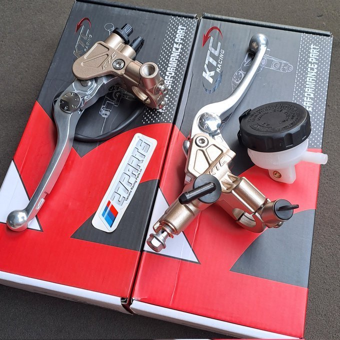 MASTER REM SET HANDLE KOPLING KTC ORIGINAL TREK GOLD 12,7MM AXIAL MASTER REM RX KING 100% ORIGINAL K