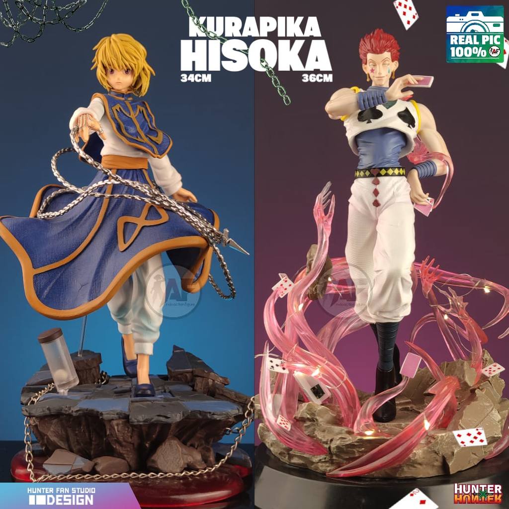Statue Action Figure Hunter x Hunter Hisoka & Kurapika Hunter Fan Studio Design