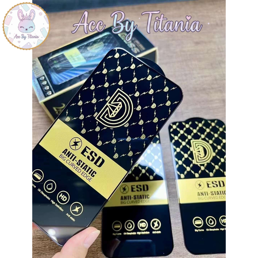 TG Anti Static FULL layar FA for Vivo Y01 Y02 Y03 Y04 Y1s Y11 Y12 Y12S Y15 Y15S Y16 Y17 Y17s Y18 Y19