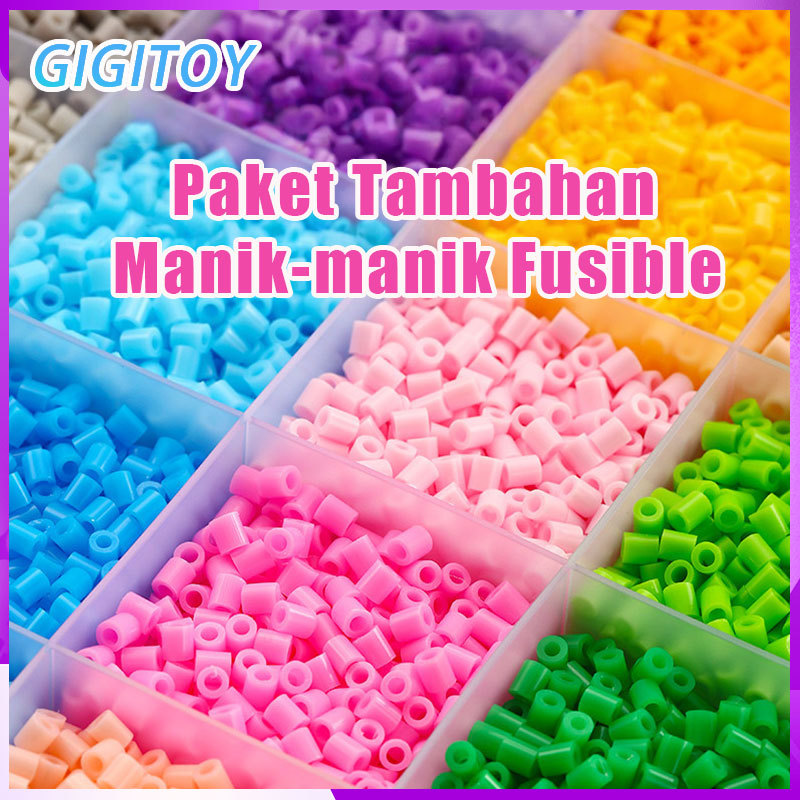 GIGITOY 1000PCS 10GRAM Refill Hama Beads 5mm Perler Beads Refill 5mm