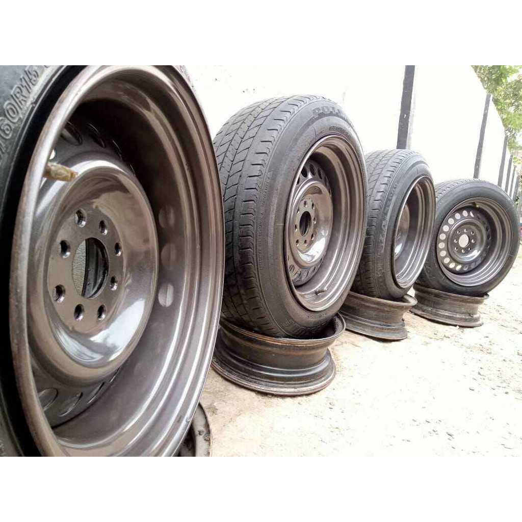 Velg Kaleng Celong Custom Modifikasi R15 Double PCD 4x114/100 Sigra/Calya dll