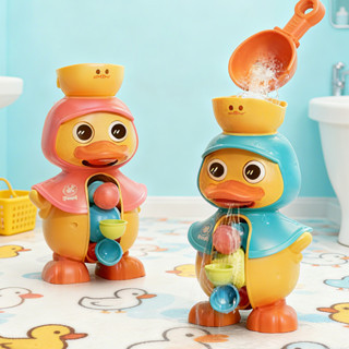 Suction Mandi Mainan Anak Bebek Kincir Spin Mandi Bayi Hadiah