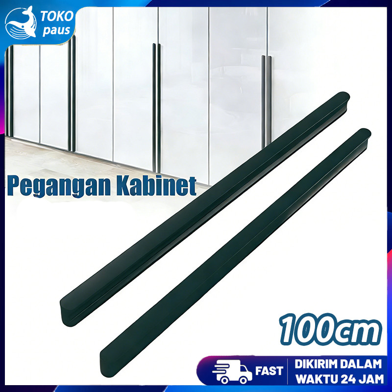 Tarikan Lemari Dapur 100CM Gagang Pintu Lemari Handle Lemari Minimalis Gagang Lemari Tarikan Pintu B
