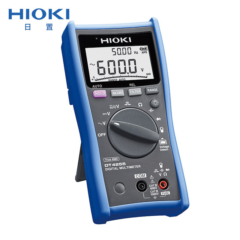 HIOKI DT4252 DT4253 DT4255 DT4256 Digital Multimeter Voltage Current Capacitance Diode Measurement T