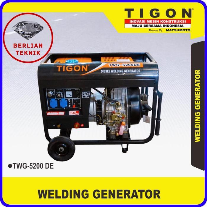 Mesin Las Welding Machine Tigon TWG-5200DE
