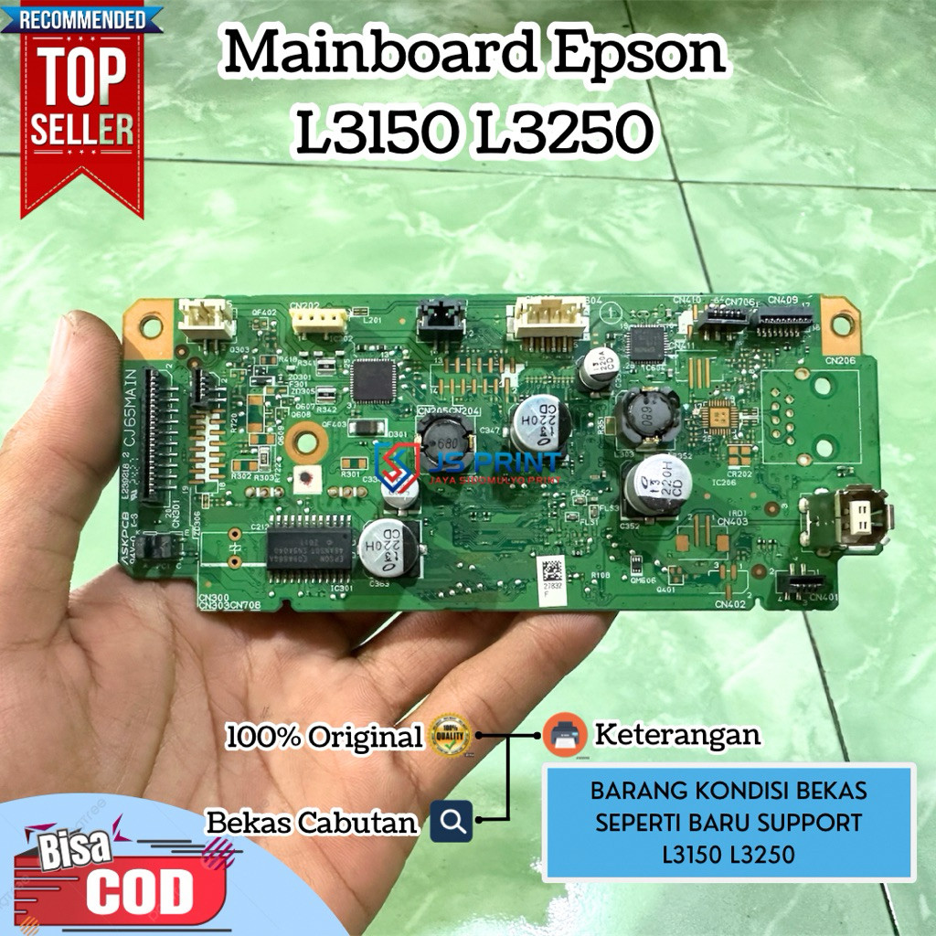 Mainboard Epson L3150 L3250 Second Like New