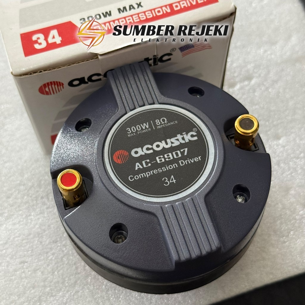 Driver Tweeter Acoustic 34 300Watt