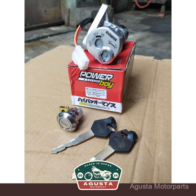 KUNCI KONTAK SET+KUNCI JOK SMASH 110 SMASH NEW SMASH R NEW SHOGUN NEW 110 SHOGUN 125R SHOGUN SPKuali