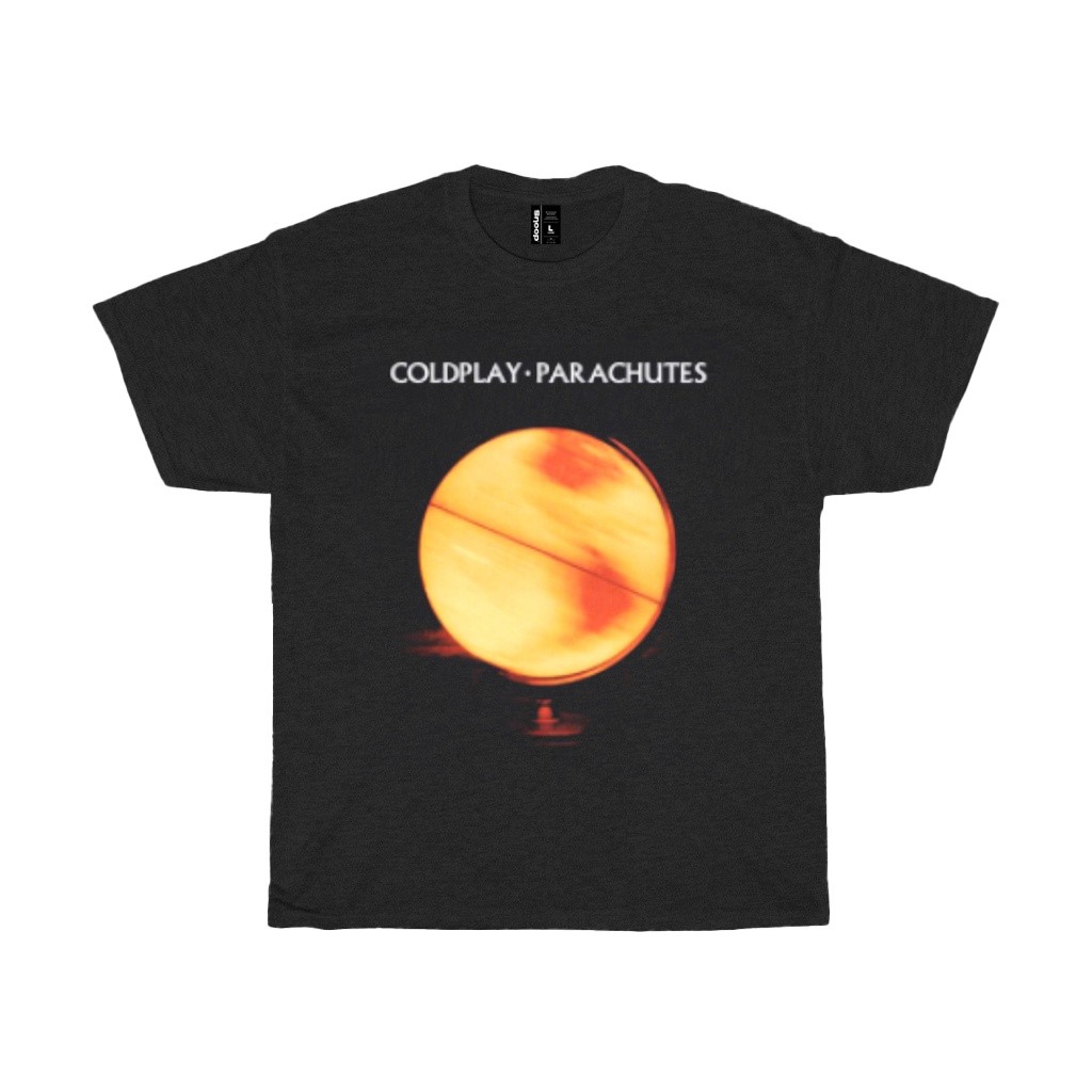 coldplay band tee200g kapas murni