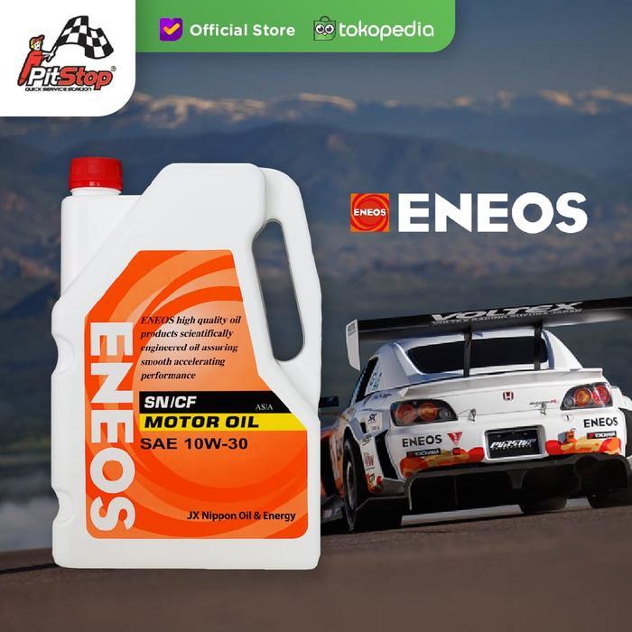 oli mobil eneos 10 30 bensin literan