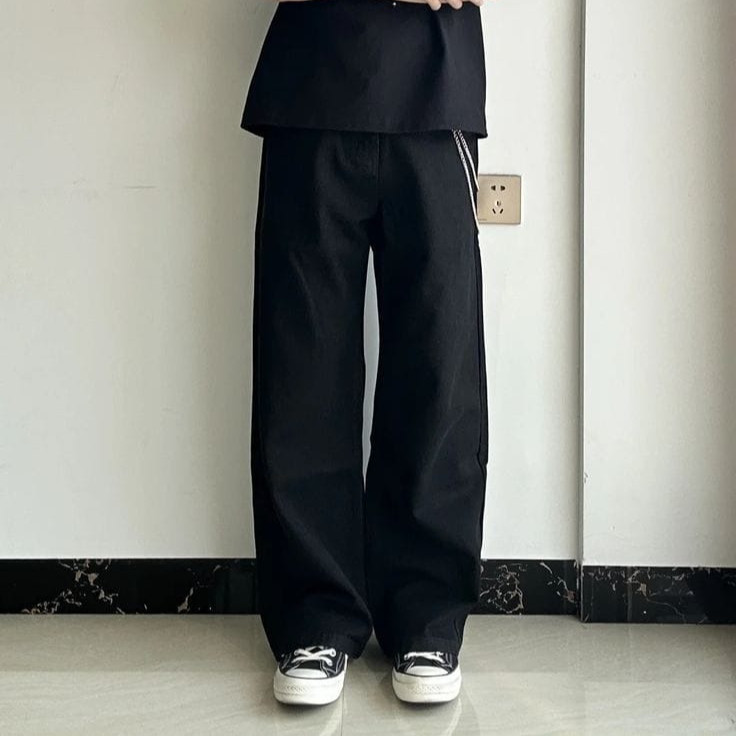 Celana Skena Gombrong Celana Skena Pria Gombrong Celana Skena Wanita Pria Buggy Jeans