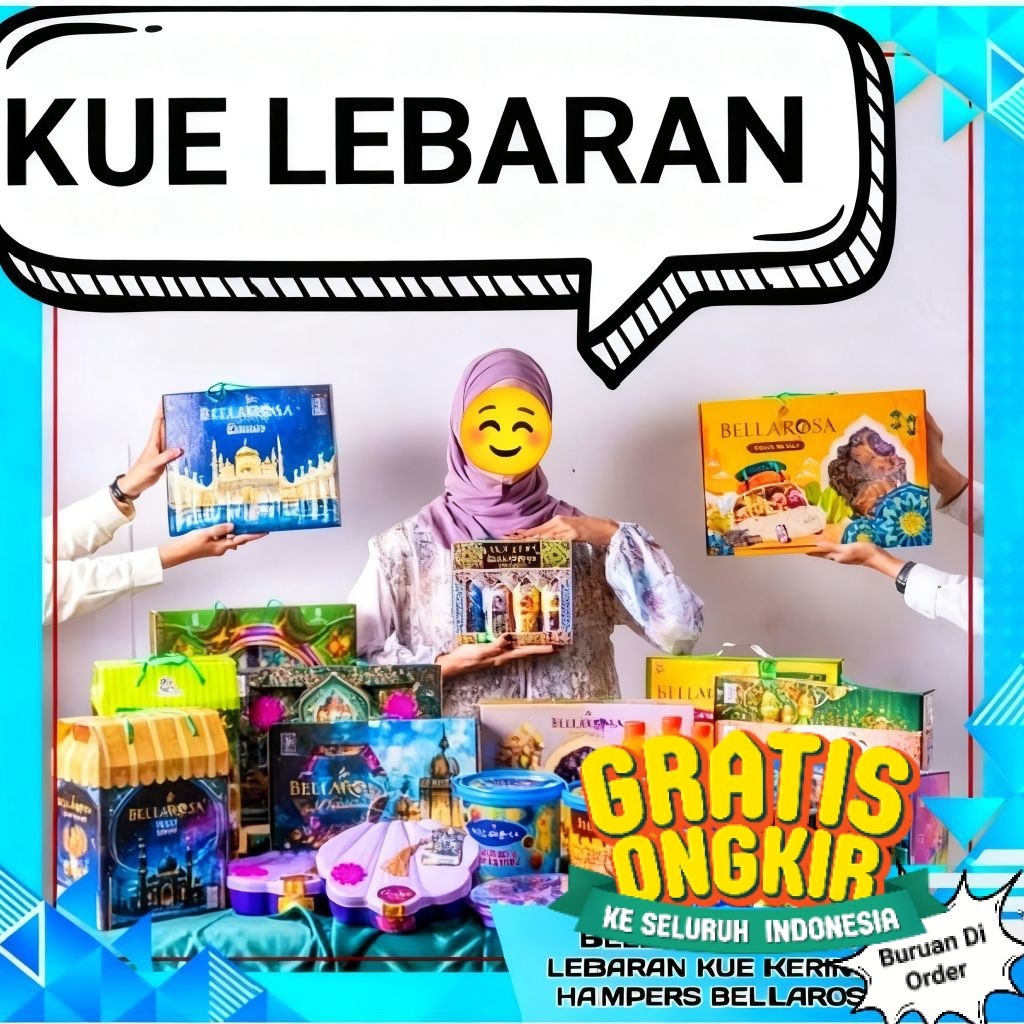 KUE LEBARAN KUE KERING HAMPERS PAKET LEBARAN HADIAH LEBARAN KUE LEBARAN KUE VIRAL WADAI KARING JAJAN