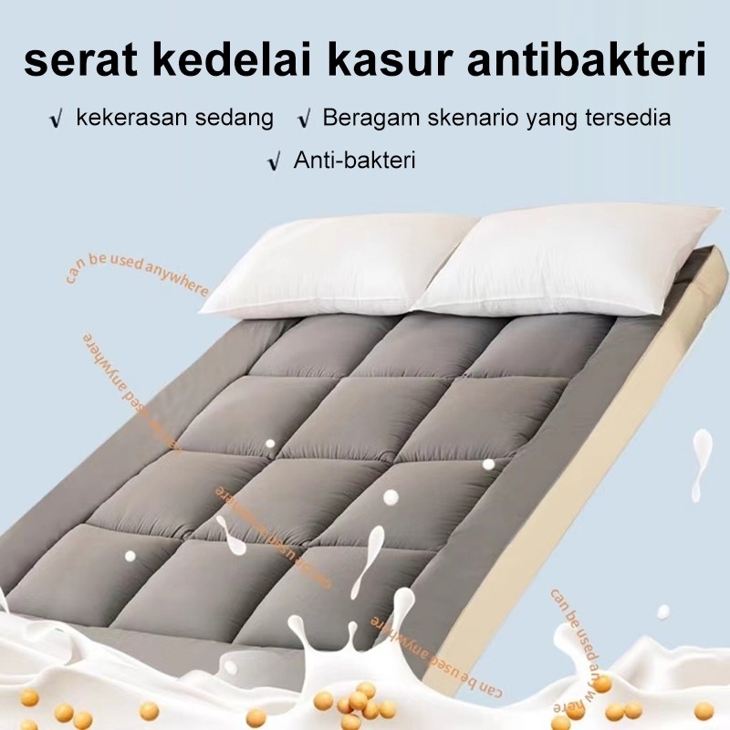 PROMOKasur Lipat Kasur Lantai Tebal Dan Empuk Kasur Tatami Kasur Murah Kasur Serat KedelaiMURAHH